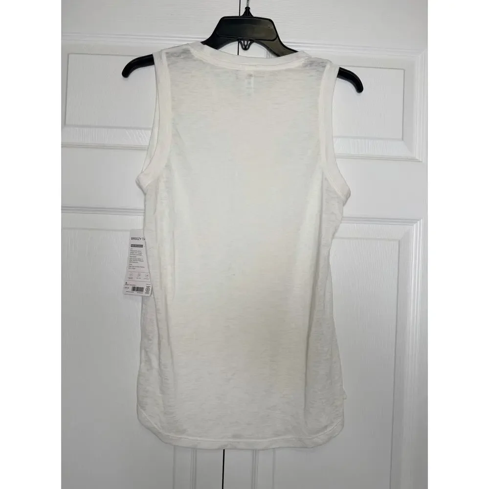 Athleta Women’s Breezy Tank Top White Size S_5